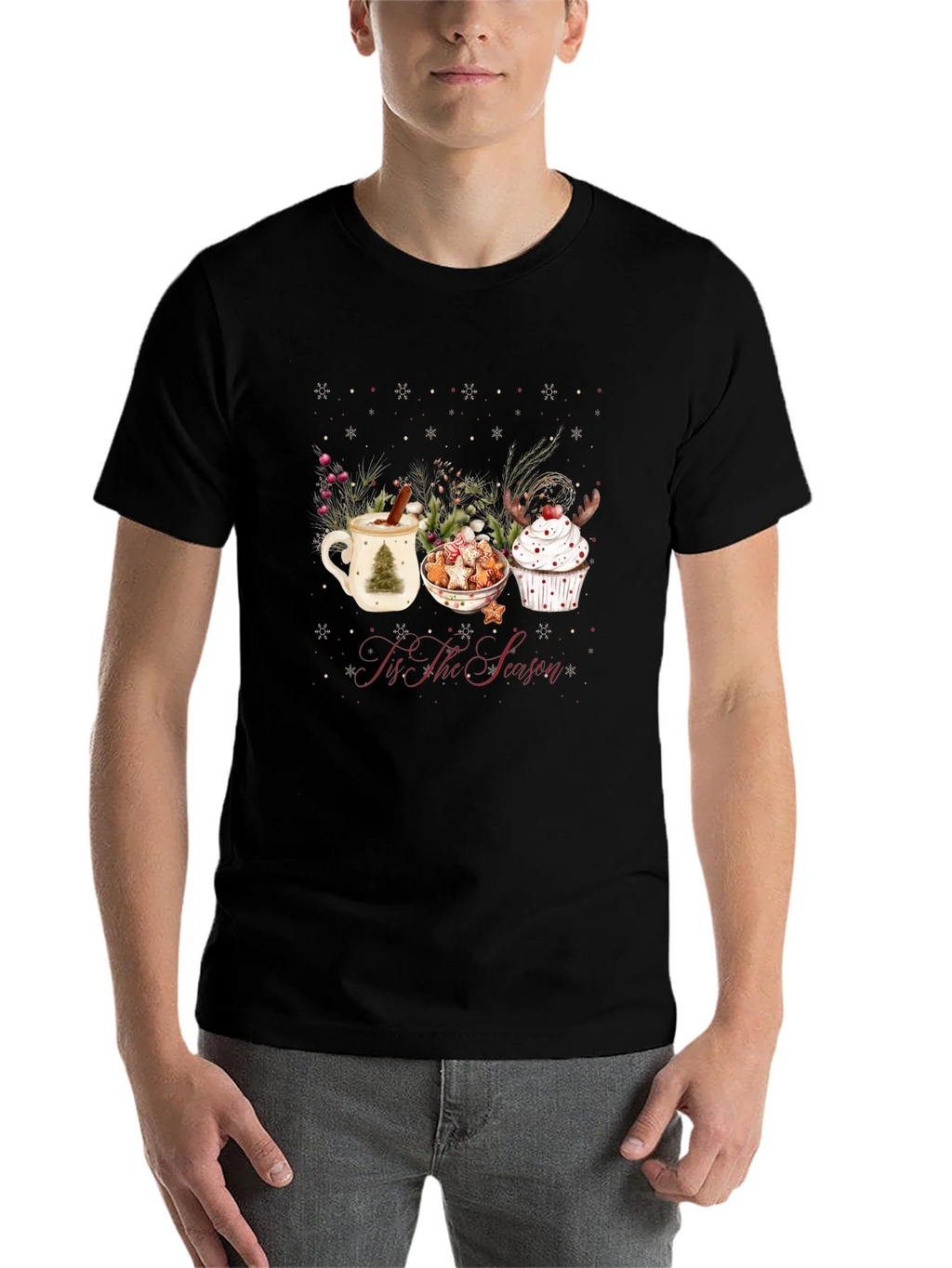 Festive Christmas Treats Graphic Tee product image 4