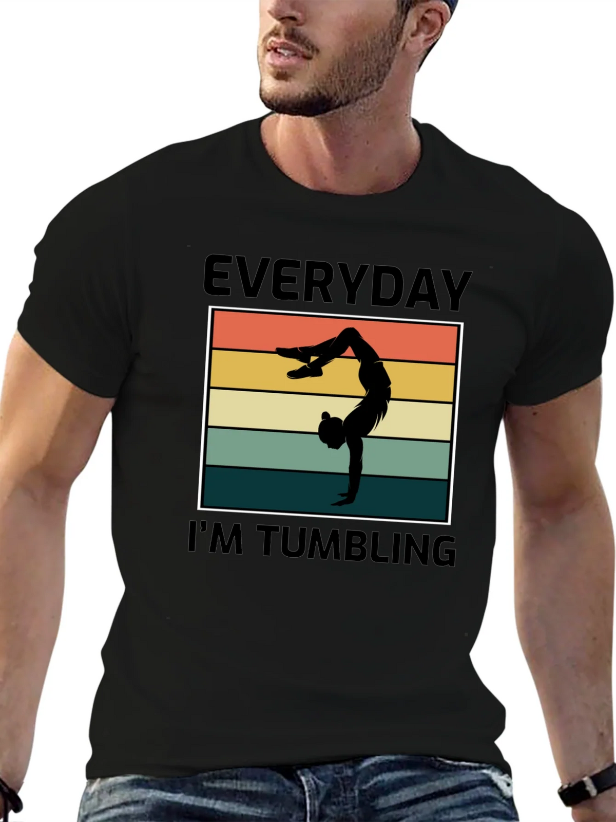 Everyday Im Tumbling Graphic Tee product image 6