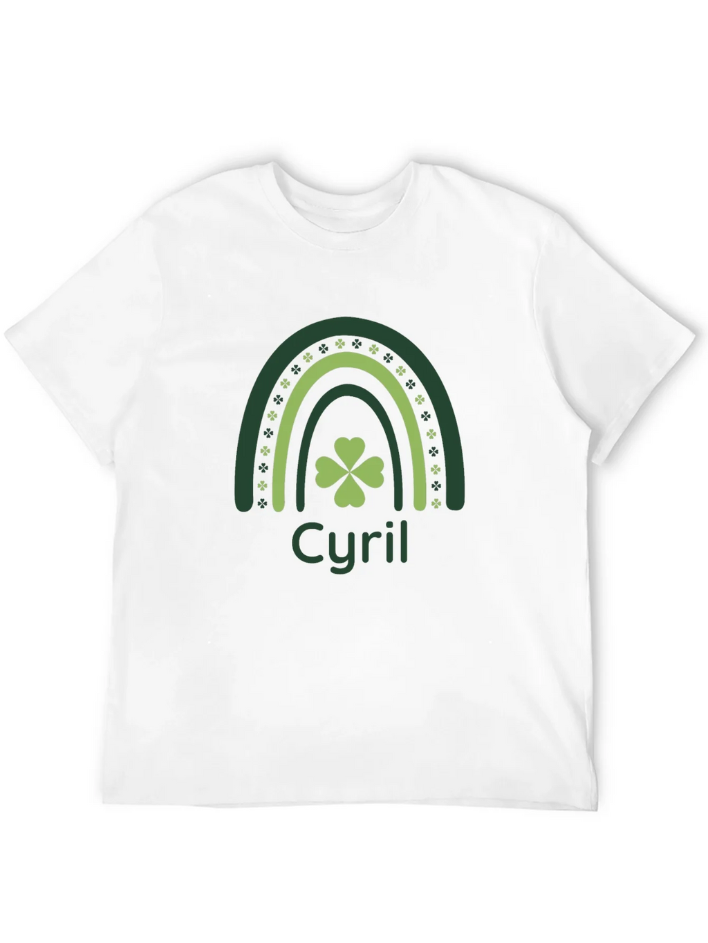 Cyril St. Patricks Day Clover Rainbow Tee product image 11