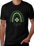 Cyril St. Patricks Day Clover Rainbow Tee product image 1