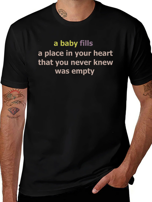 A Baby Fills Your Heart T-Shirt - Unisex product image 1
