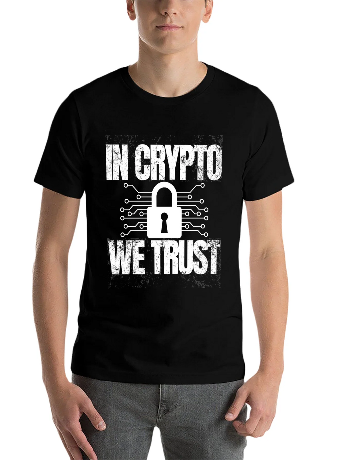 In Crypto We Trust Graphic T-Shirt product image 4