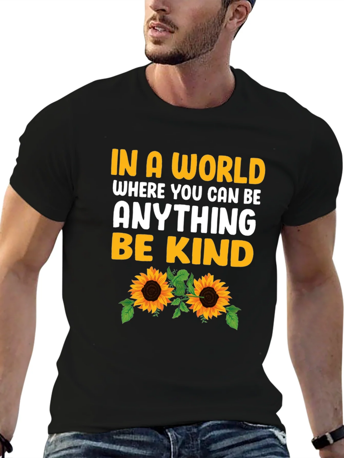 Be Kind Sunflower Graphic Tee product image 6