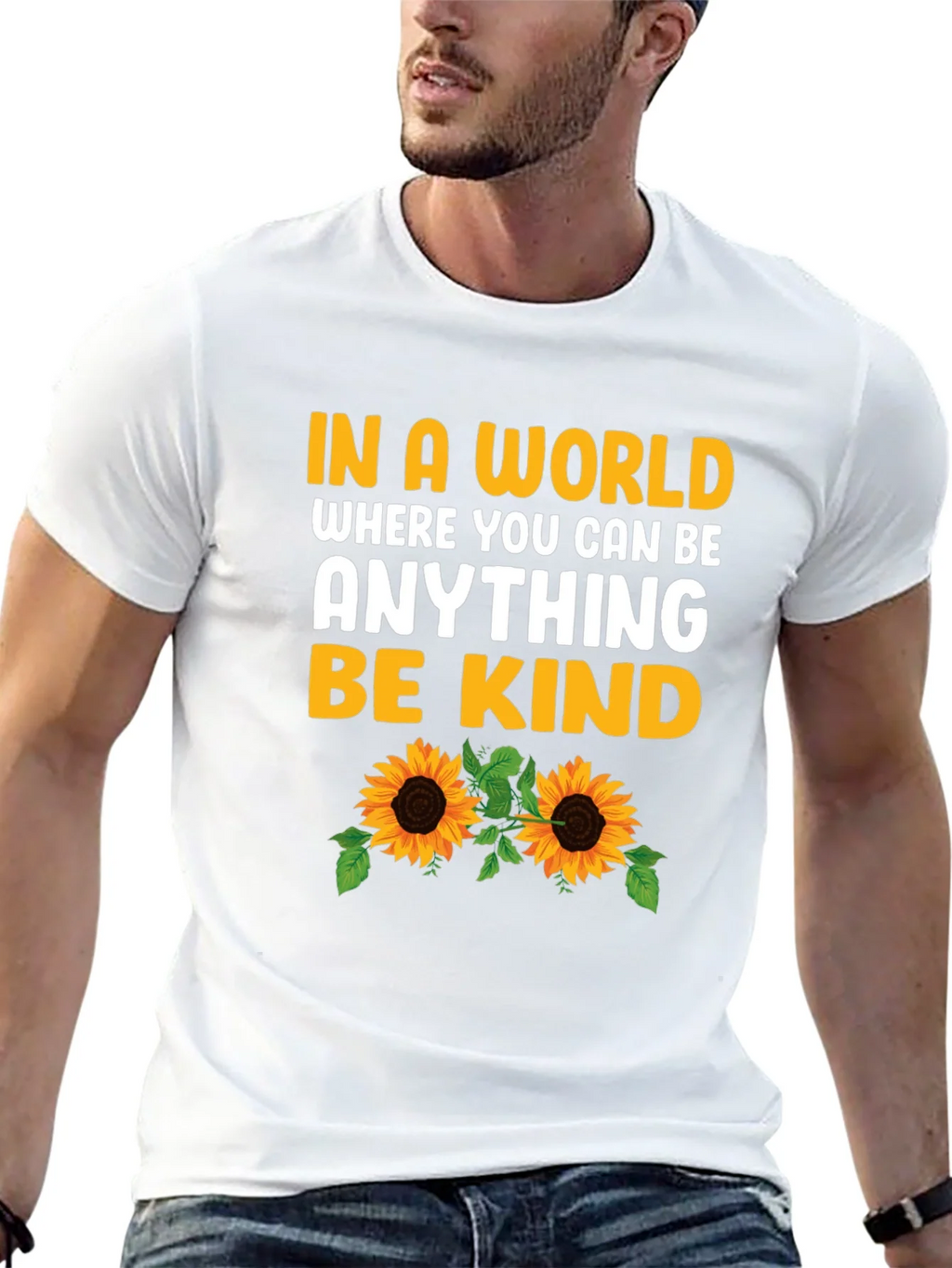 Be Kind Sunflower Graphic Tee product image 12