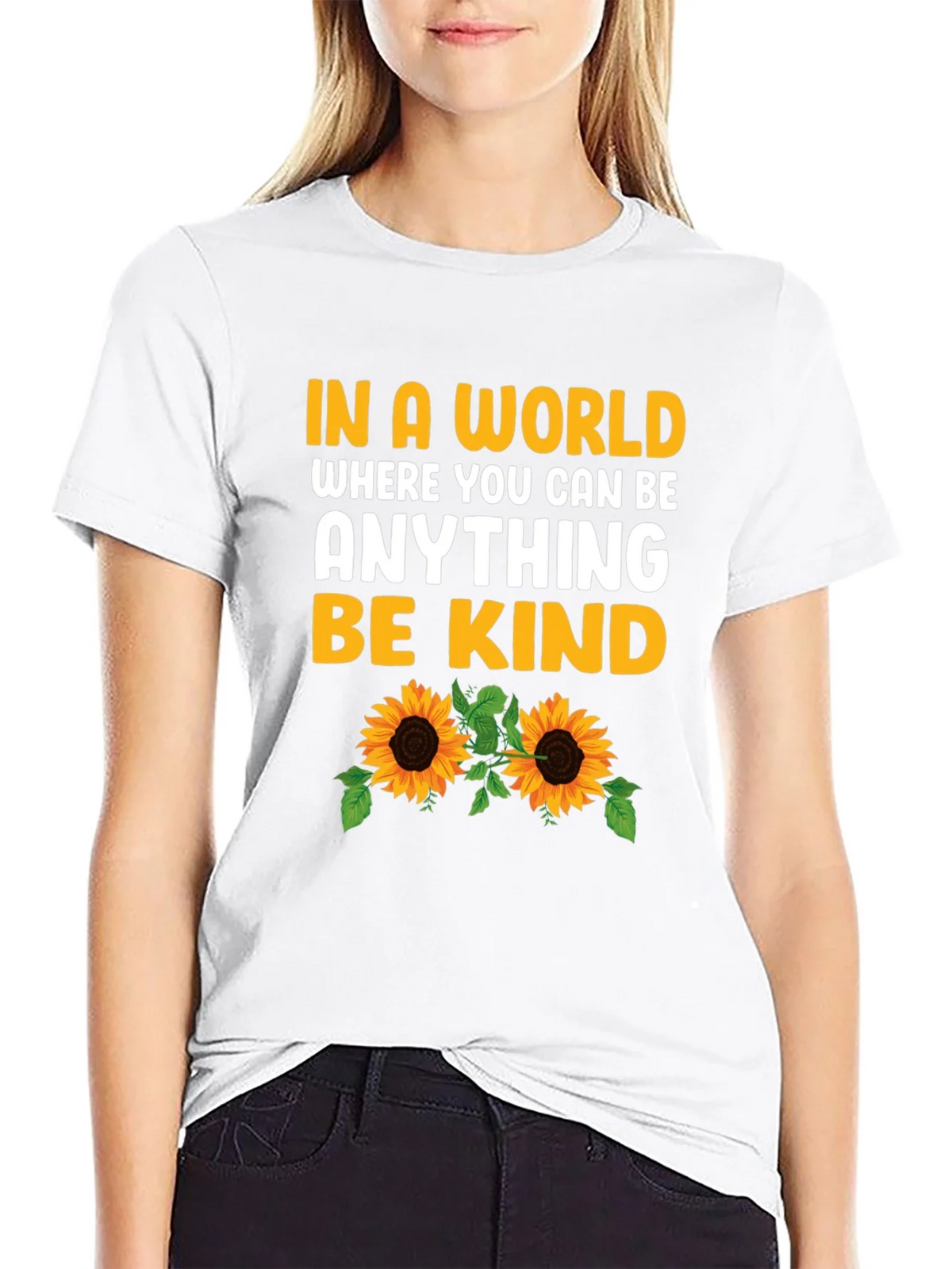 Be Kind Sunflower Graphic Tee product image 8