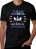 This Angel Born in November T-Shirt product image 1