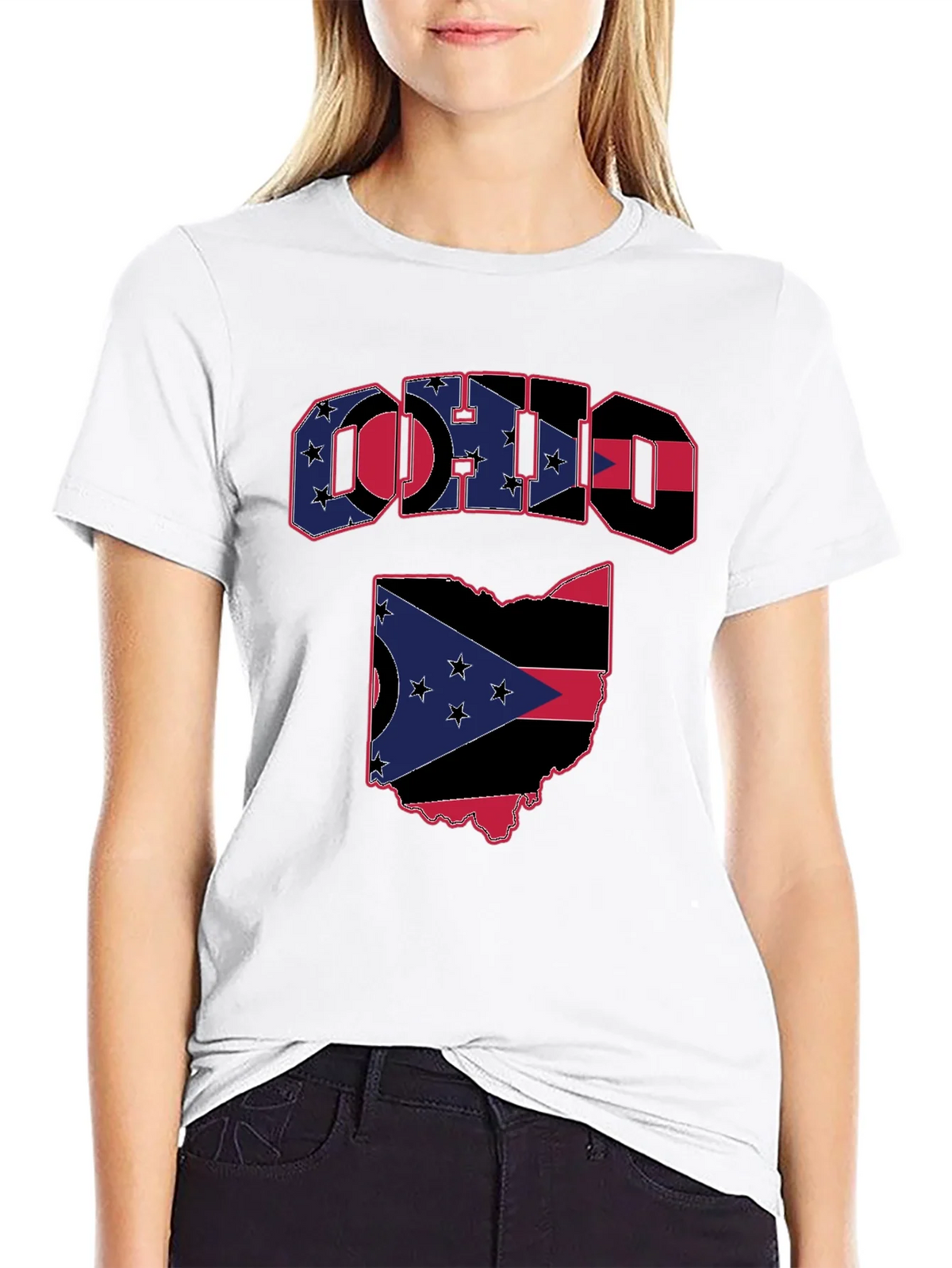 Ohio State Flag T-Shirt product image 6