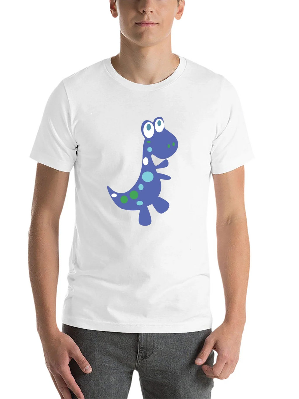 Dino Graphic Tee - Fun Black T-Shirt product image 10