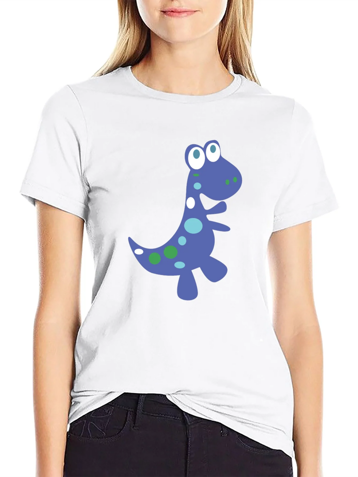 Dino Graphic Tee - Fun Black T-Shirt product image 8