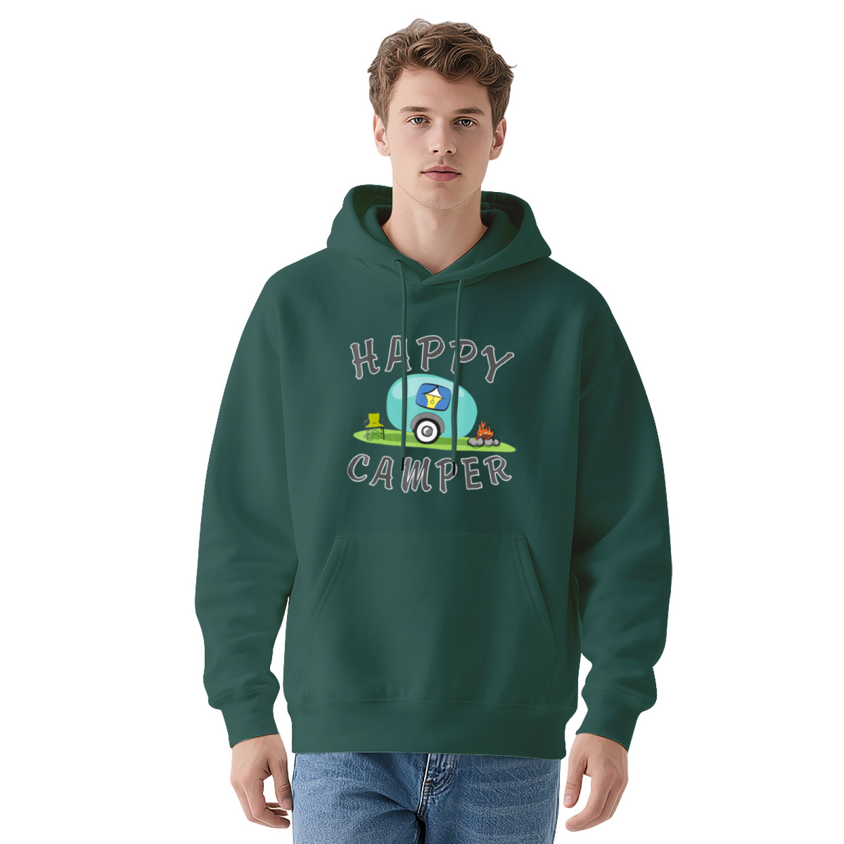 Abstract Design Hoodie - Contemporary Art Sweatshirt #0674 product image 13