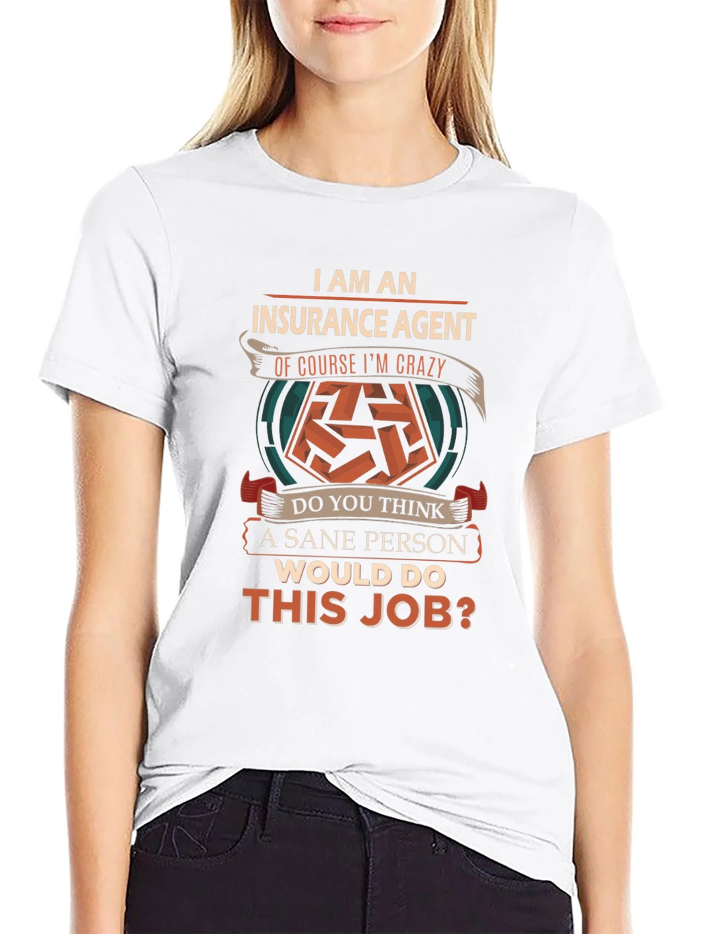 Insurance Agent Crazy T-Shirt product image 8