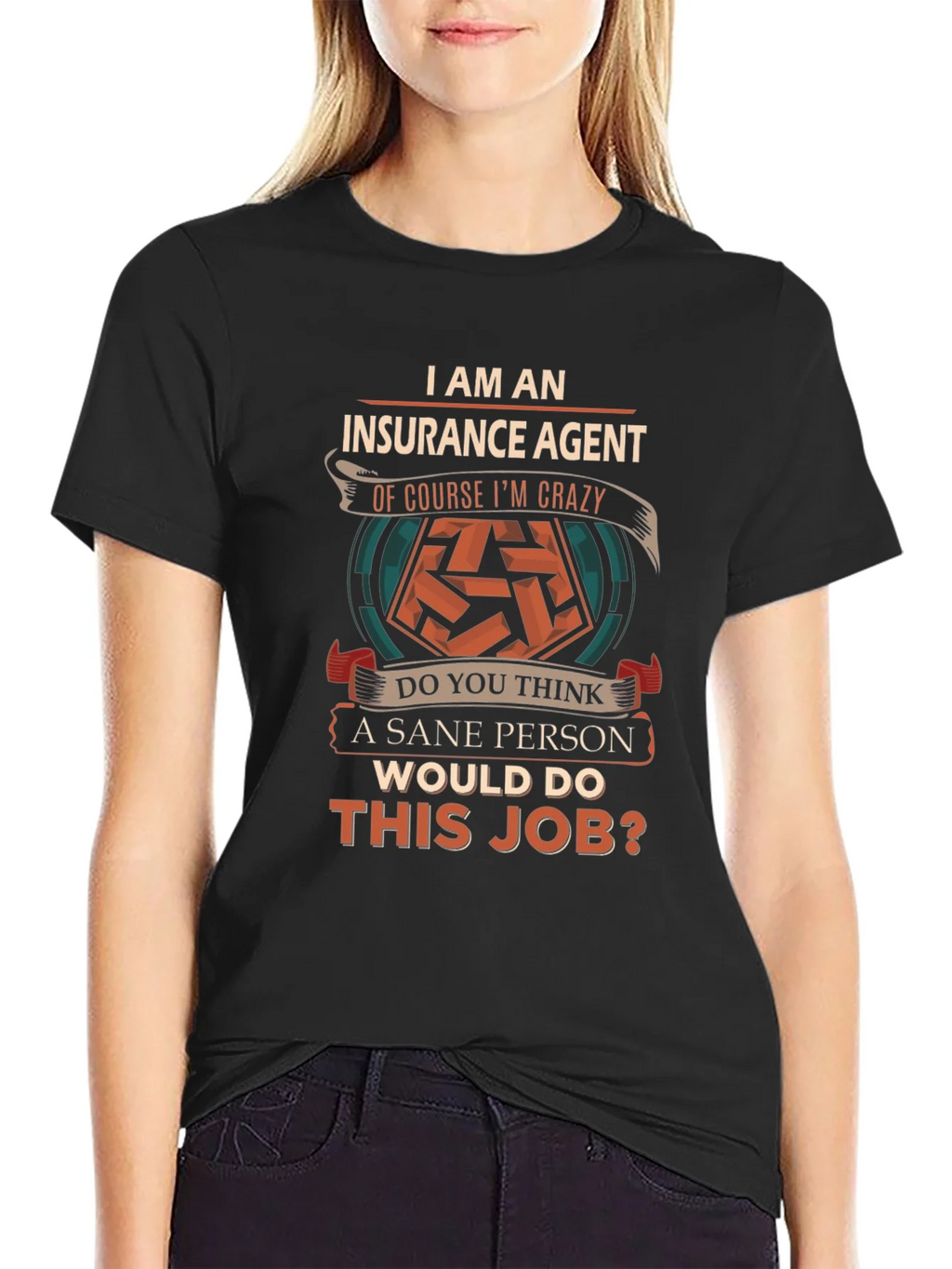 Insurance Agent Crazy T-Shirt product image 2