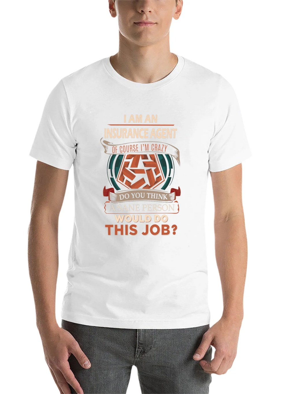 Insurance Agent Crazy T-Shirt product image 10