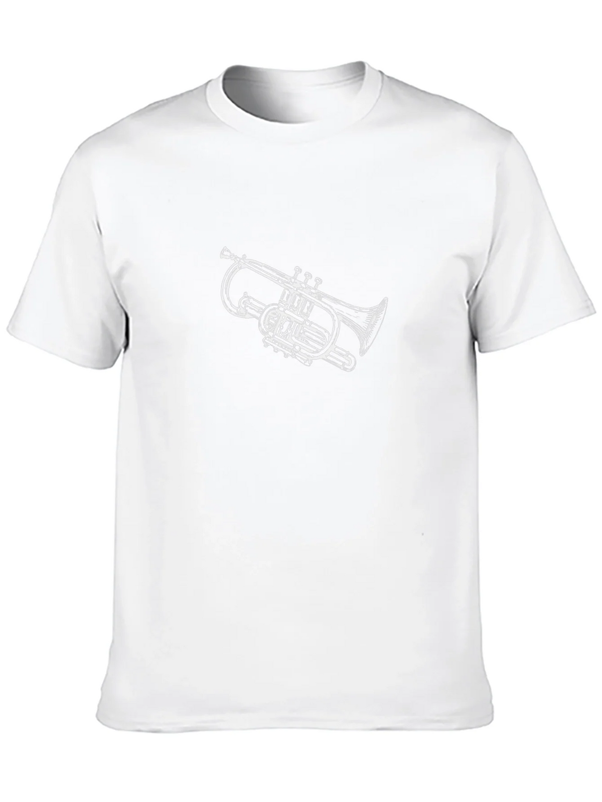 Trumpet Graphic Black T-Shirt product image 9