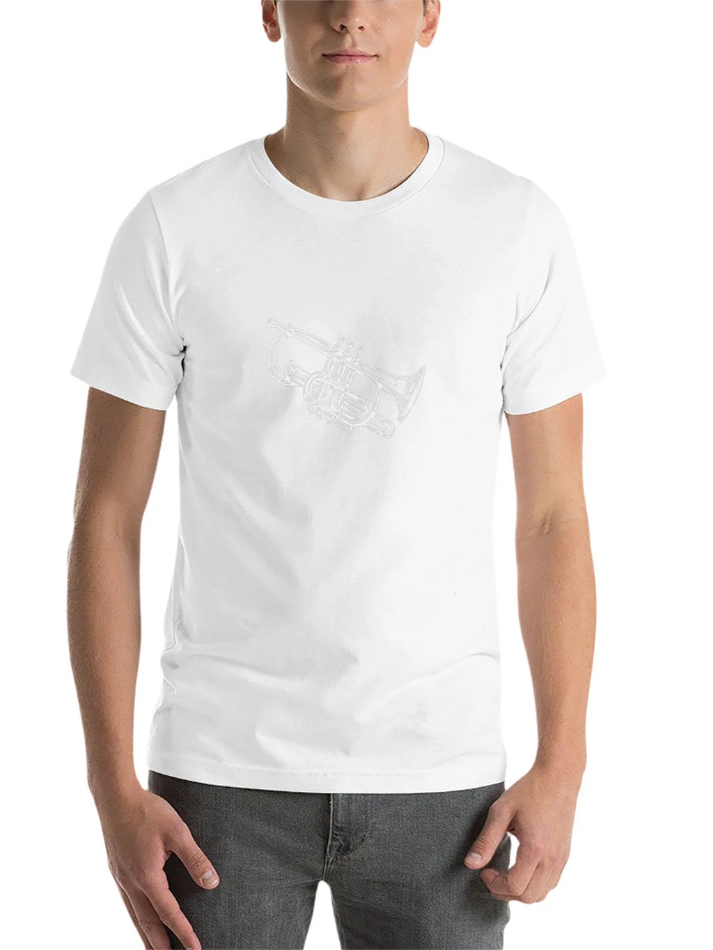 Trumpet Graphic Black T-Shirt product image 10