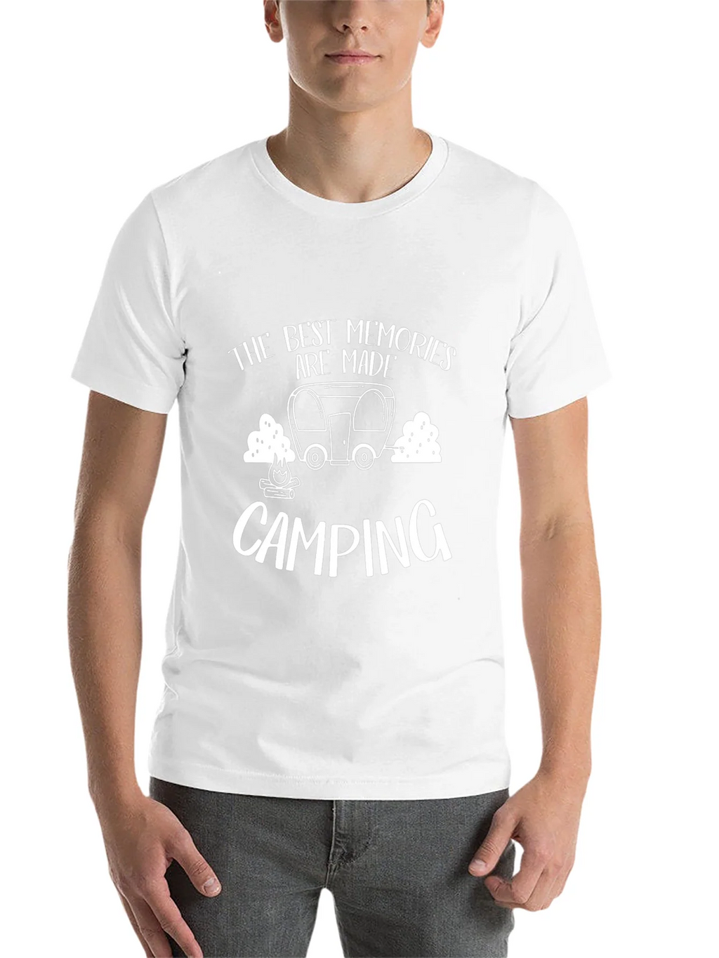 Camping Memories Graphic Tee - Black product image 10
