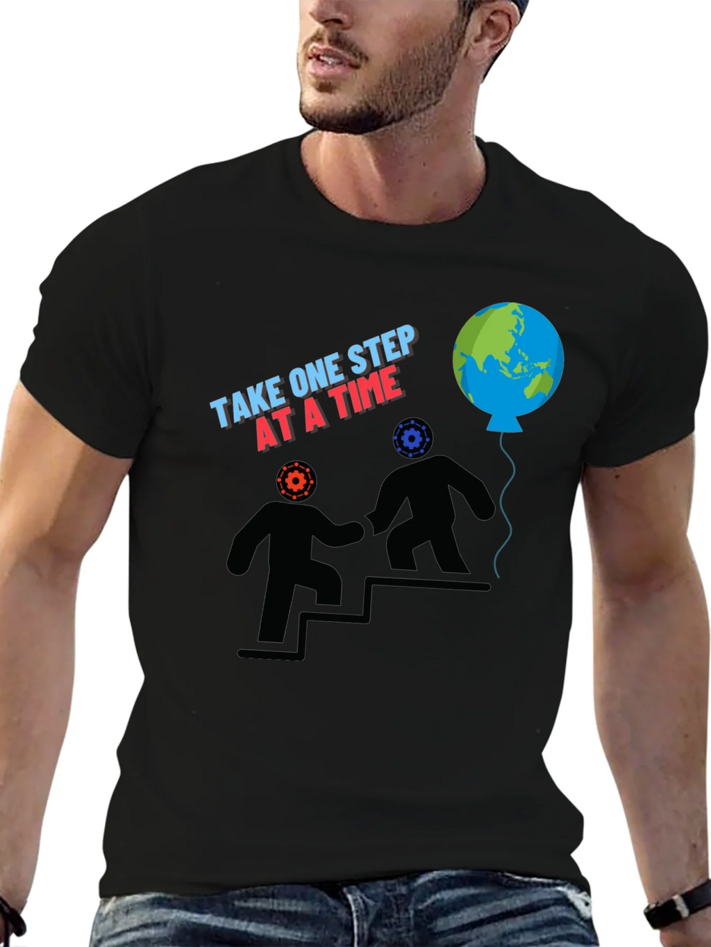 Take One Step at a Time Graphic Tee product image 6