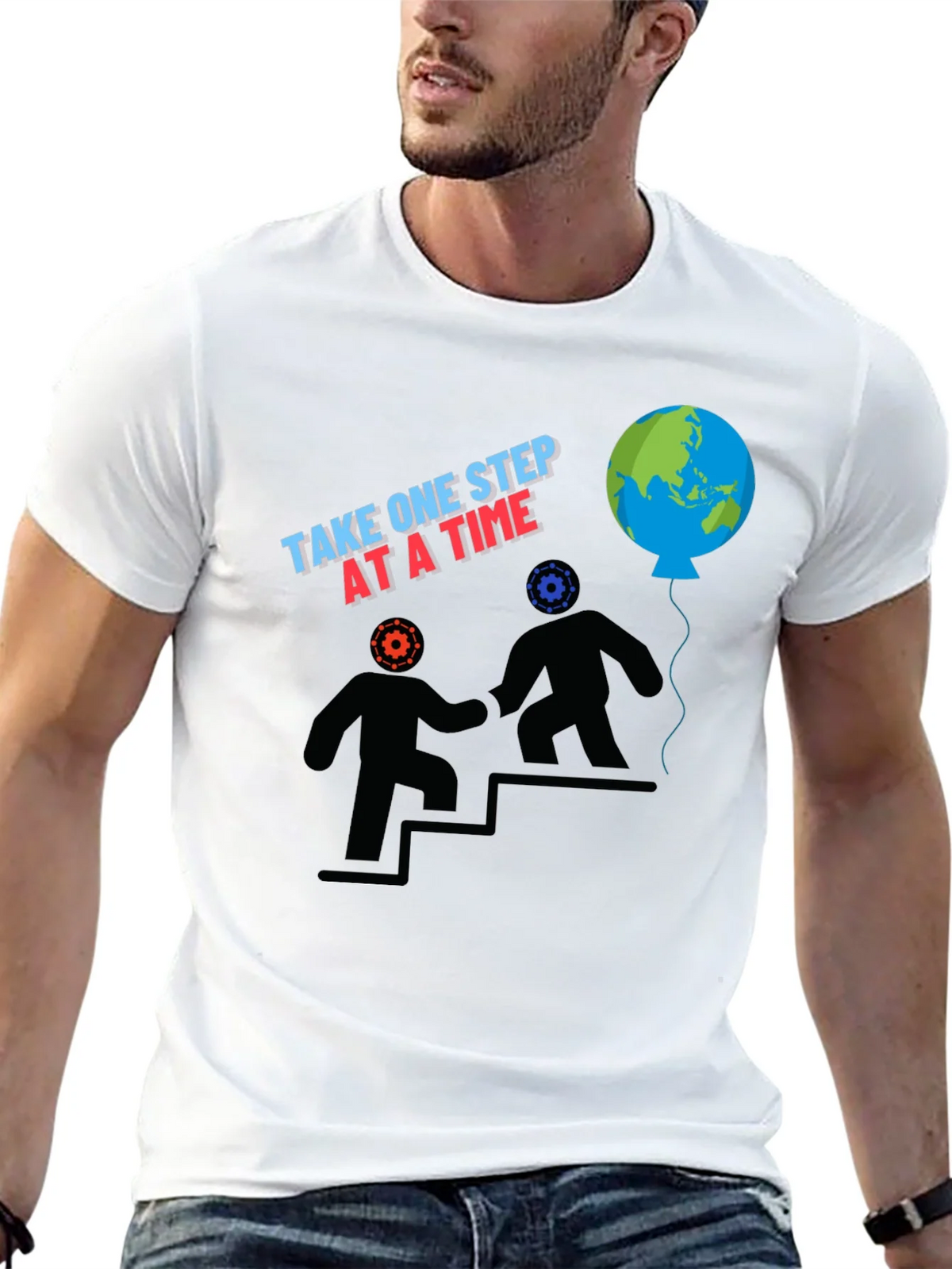 Take One Step at a Time Graphic Tee product image 12