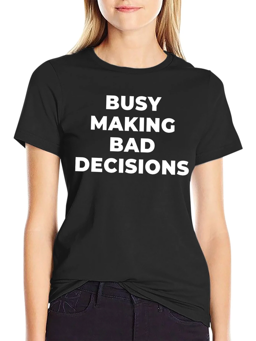 Funny Bad Decisions Graphic Tee - Casual Humor product image 2