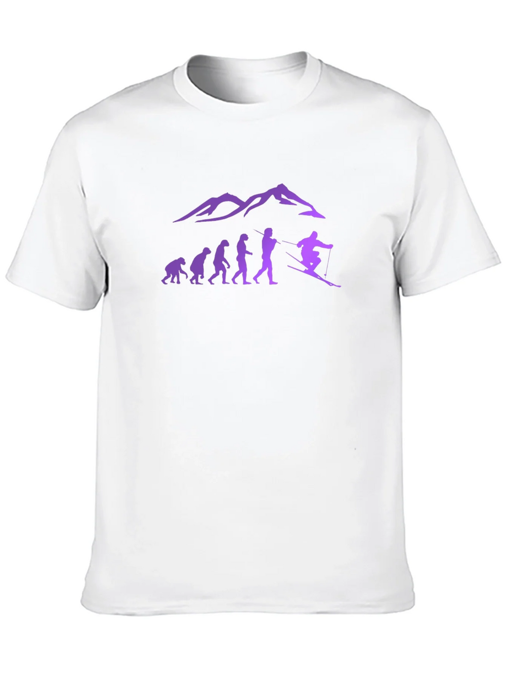 Ski Evolution T-Shirt - Mountain Design product image 9