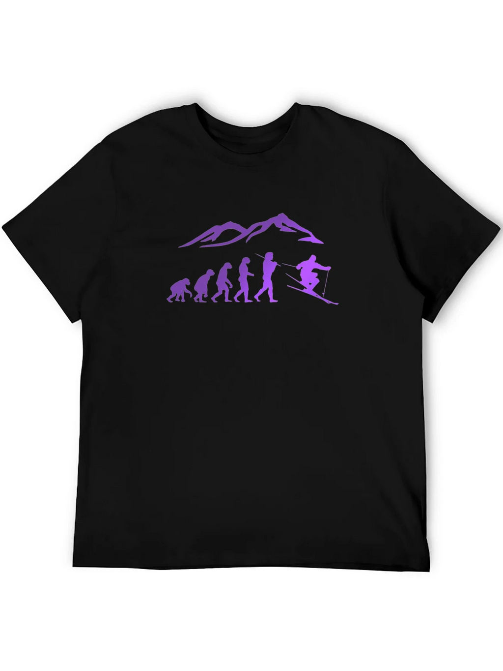 Ski Evolution T-Shirt - Mountain Design product image 5