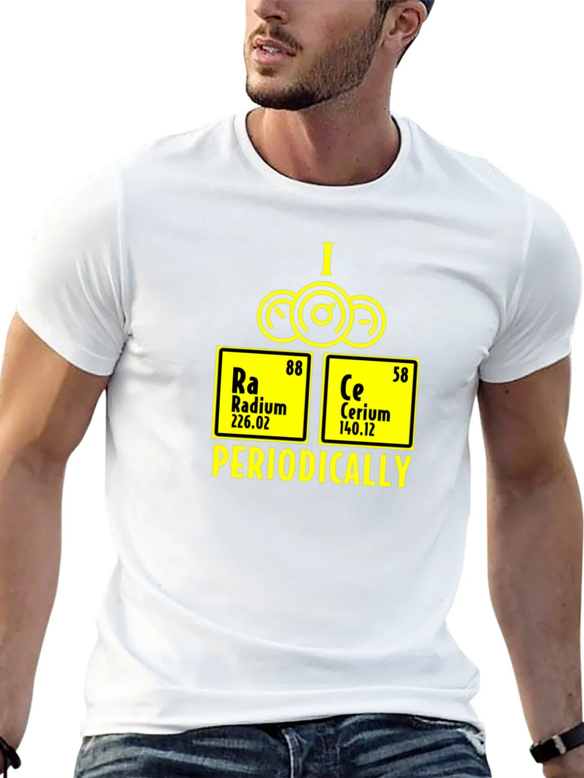 I Race Periodically T-Shirt - Chemistry Element Graphic Tee product image 10