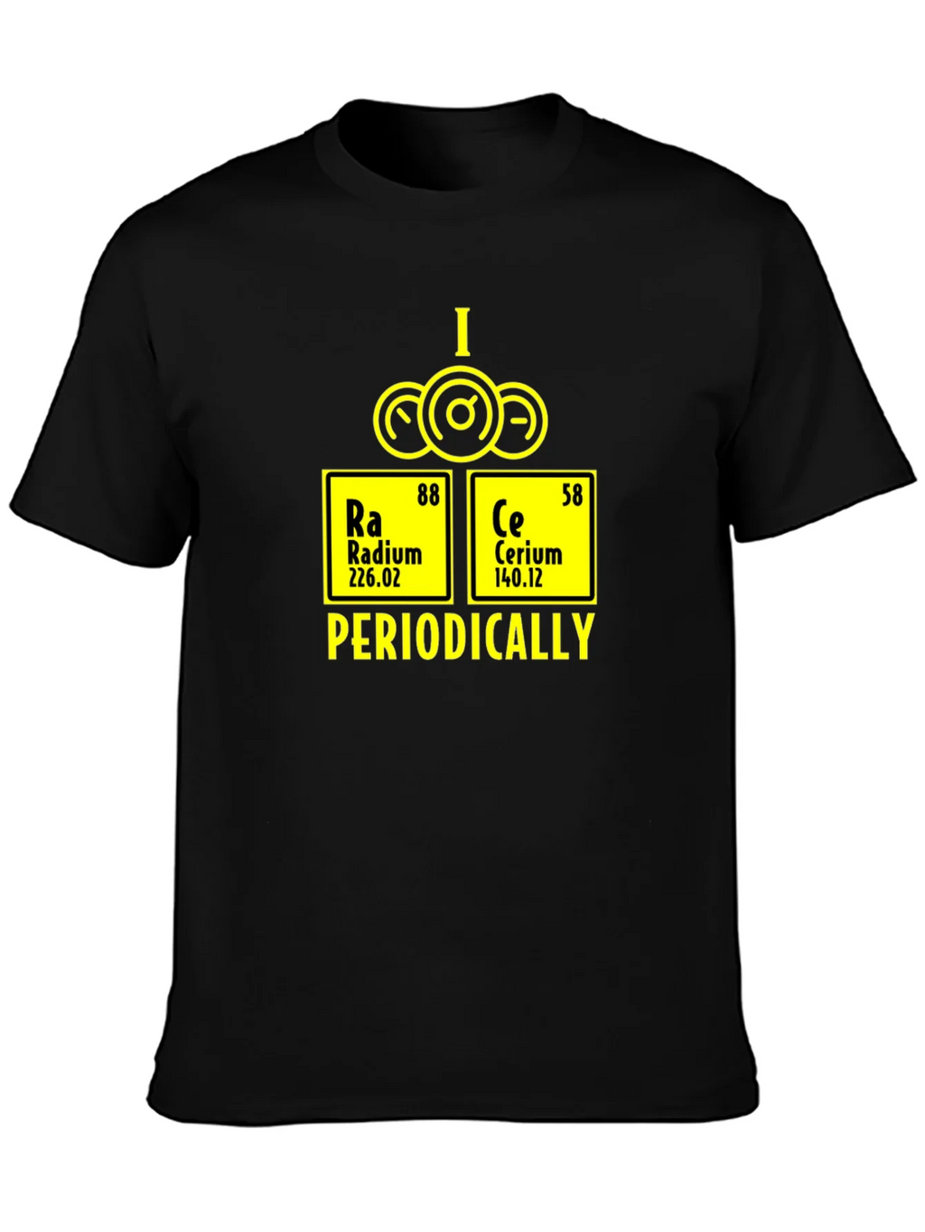 I Race Periodically T-Shirt - Chemistry Element Graphic Tee product image 3