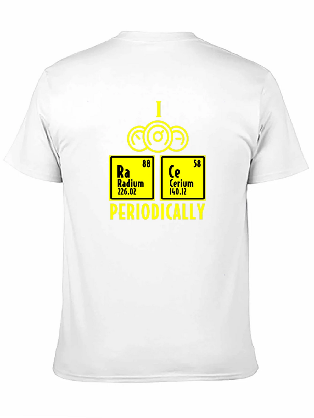 I Race Periodically T-Shirt - Chemistry Element Graphic Tee product image 8