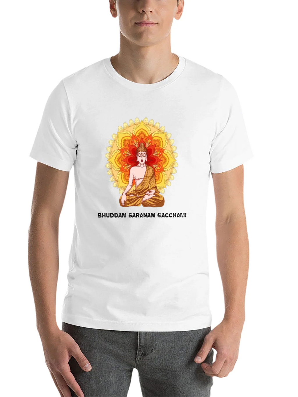 Buddham Saranam Gacchami Graphic Tee product image 10