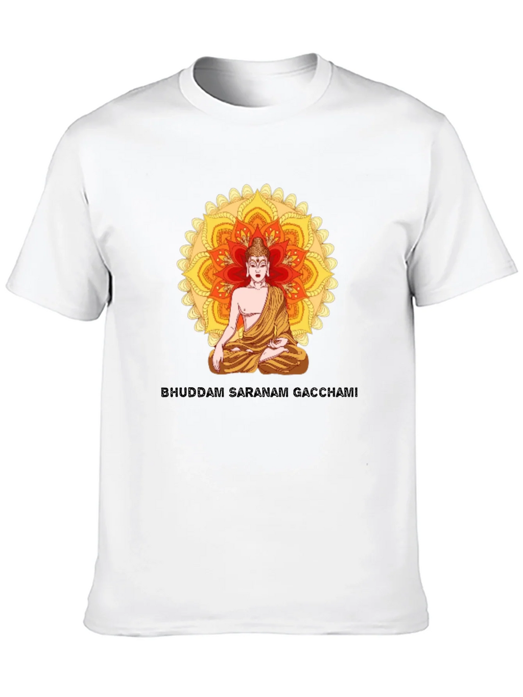Buddham Saranam Gacchami Graphic Tee product image 9