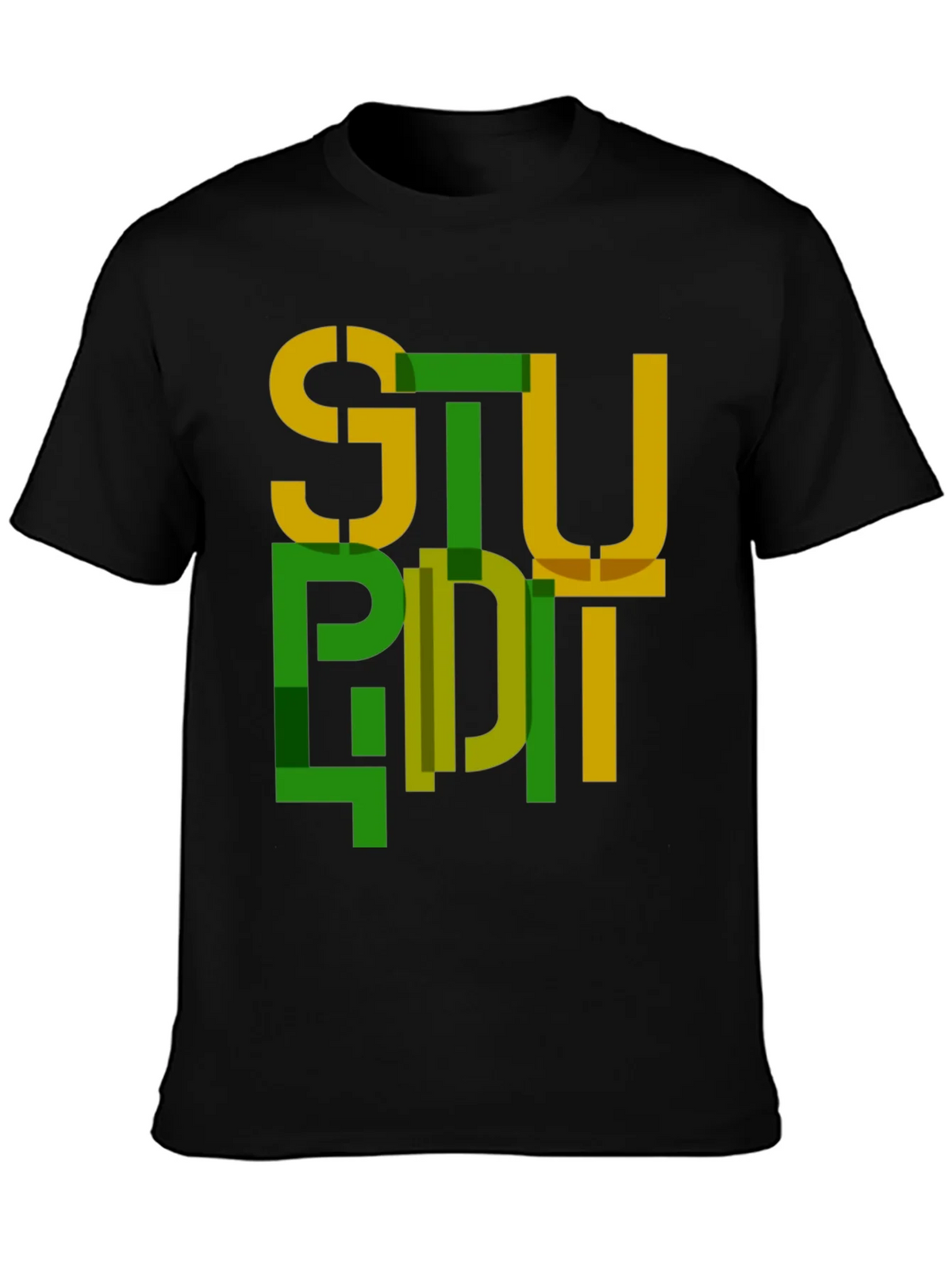 Abstract Stupid Graphic Tee - Modern Streetwear product image 3