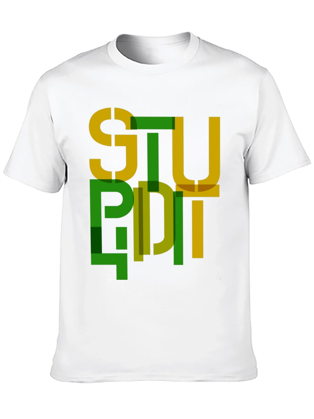 Abstract Stupid Graphic Tee - Modern Streetwear product image 9