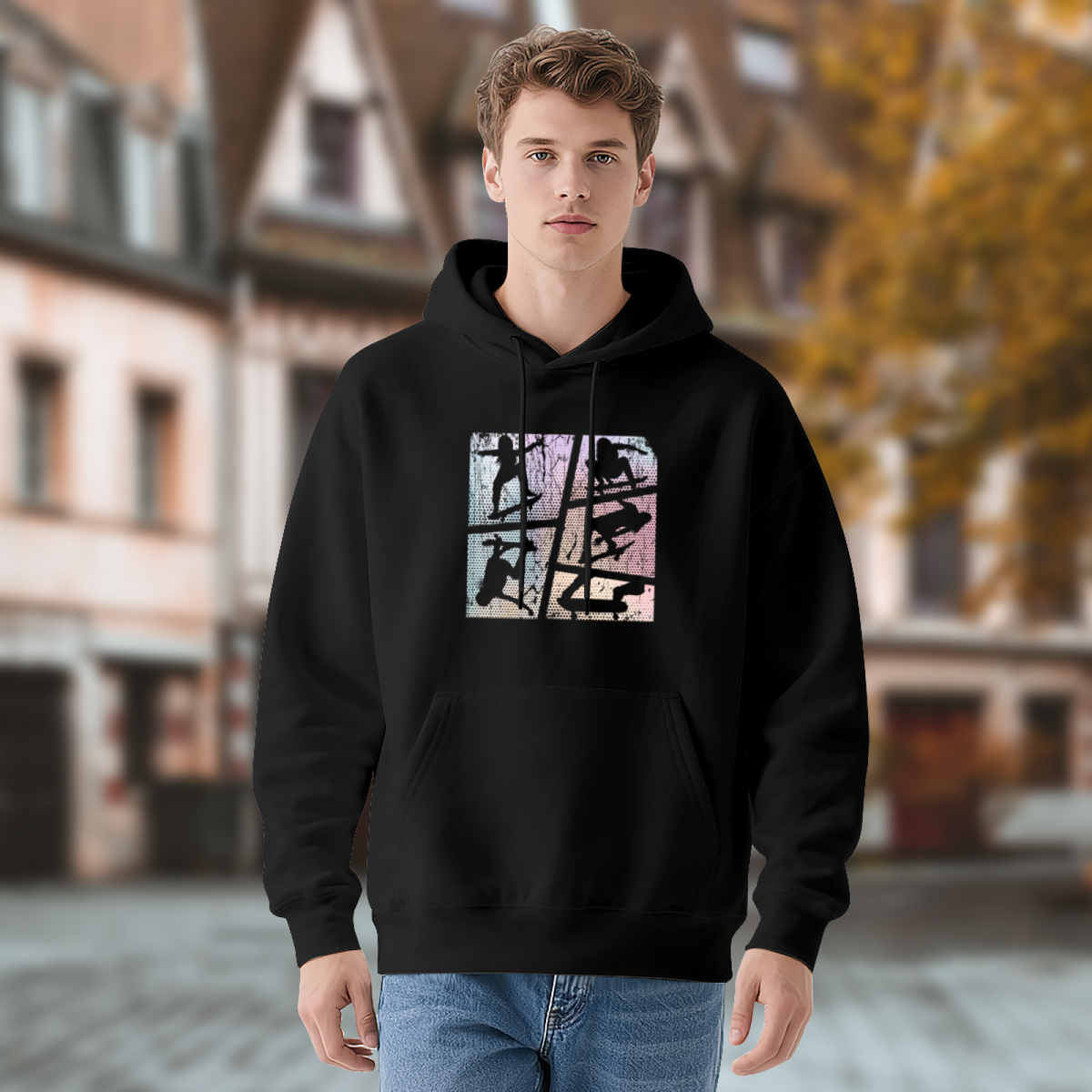 Statement Piece Hoodie - Bold Design Pullover #0619 product image 4