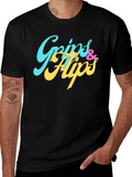 Grips & Flips Graphic Tee - Stylish Mens T-Shirt product image 1