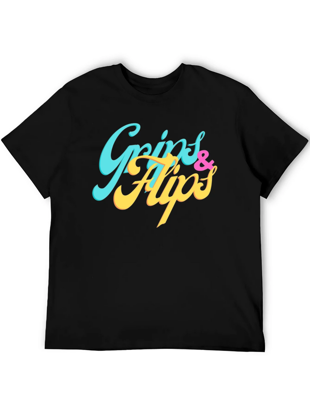 Grips & Flips Graphic Tee - Stylish Mens T-Shirt product image 5