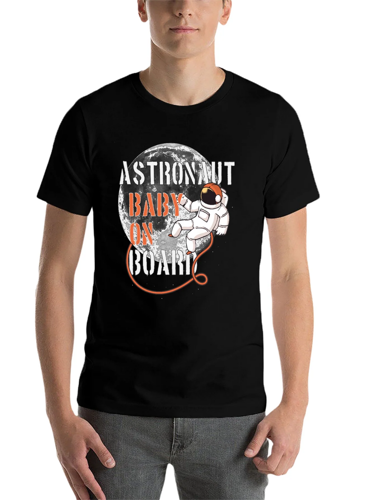 Astronaut Baby On Board Graphic T-Shirt product image 4