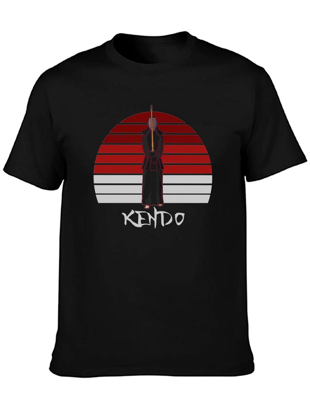 Kendo Sunset T-Shirt - Martial Arts Style product image 3