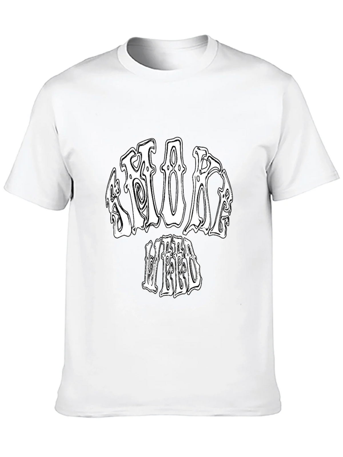 Smoke Weed Black Graphic T-Shirt product image 9