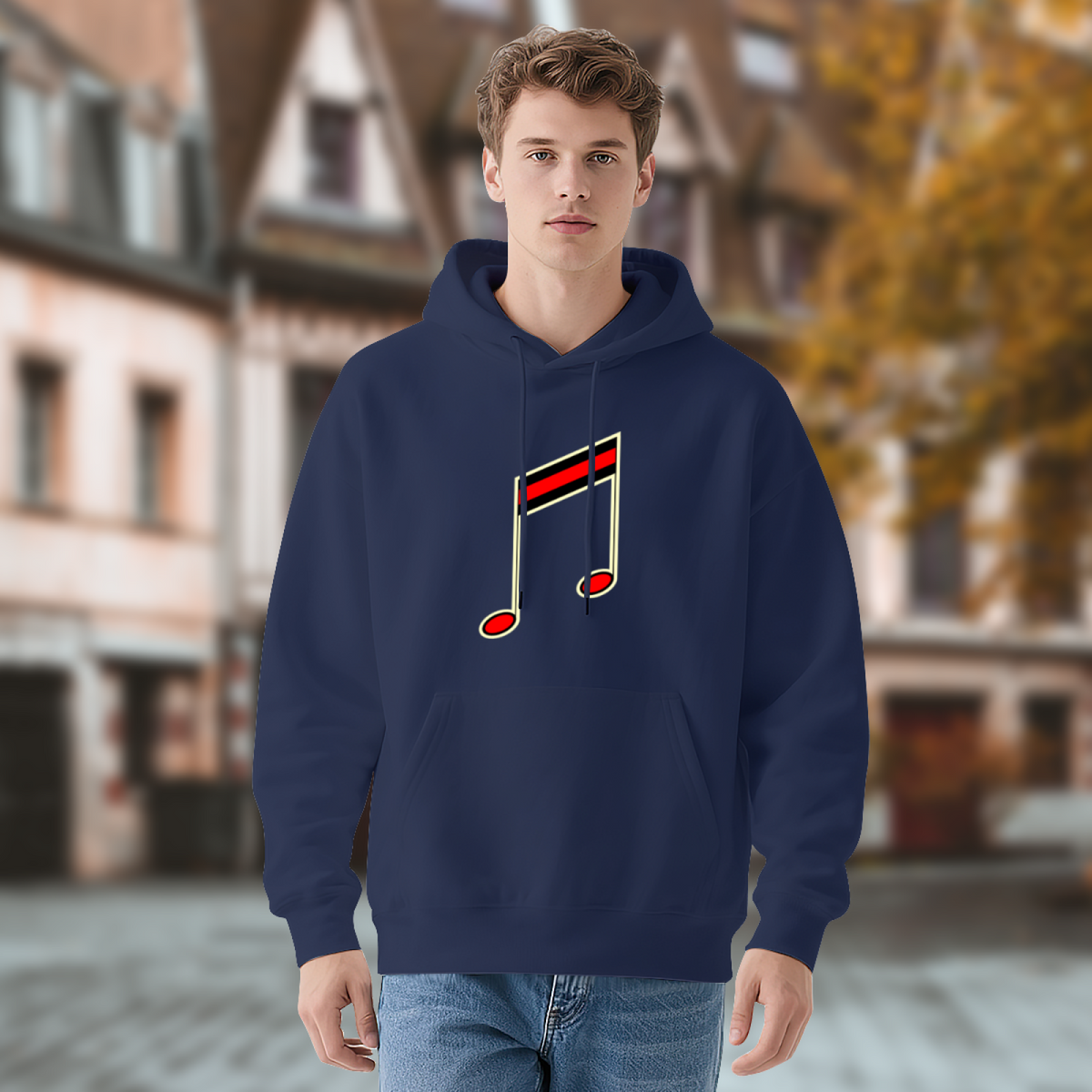 Music Lover Hoodie - Stand Out Design Pullover #0588 product image 4