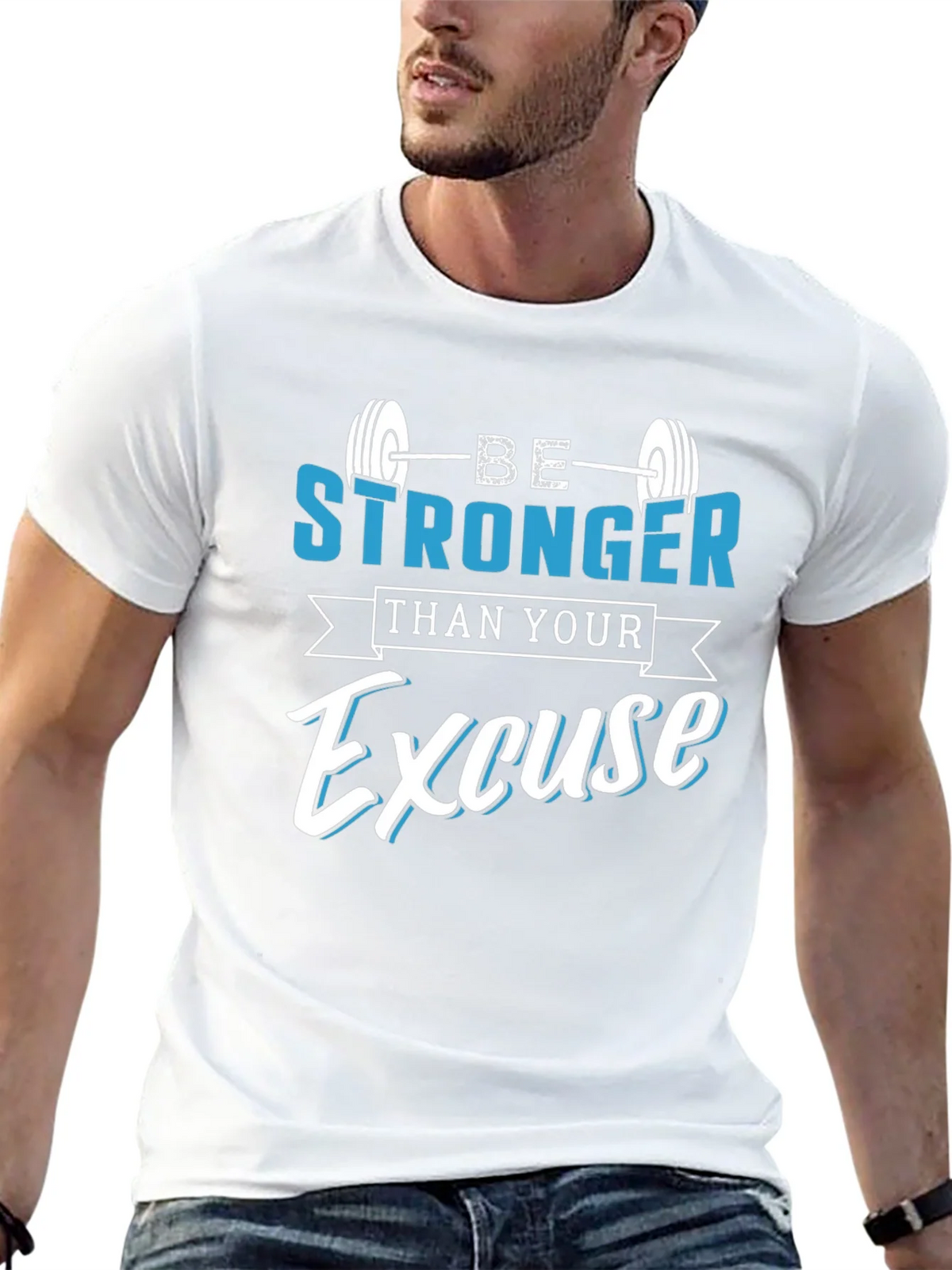 Be Stronger Than Your Excuse T-Shirt product image 8