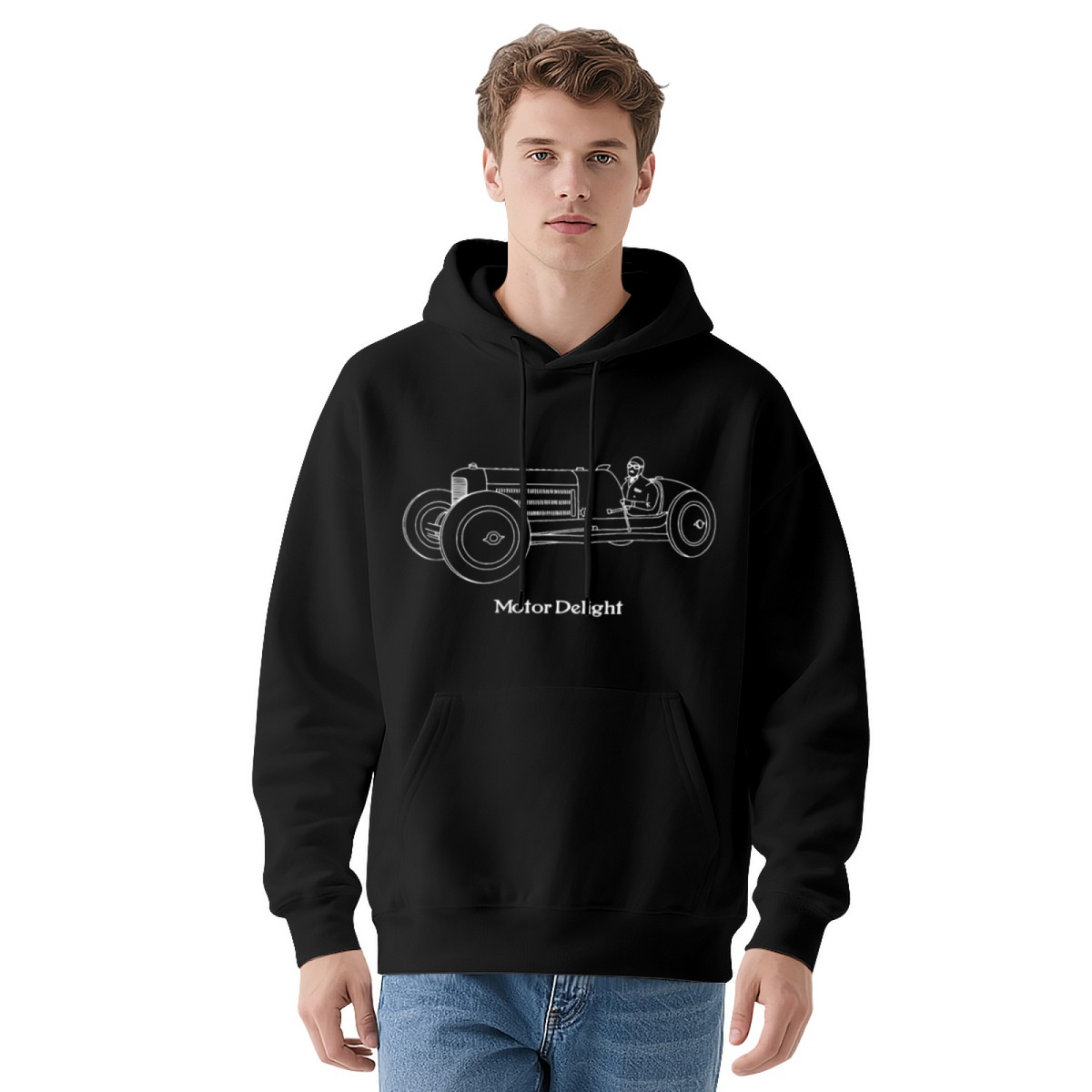 Automotive Hoodie - Eye-Catching Art Design Sweatshirt #0629 product image 9
