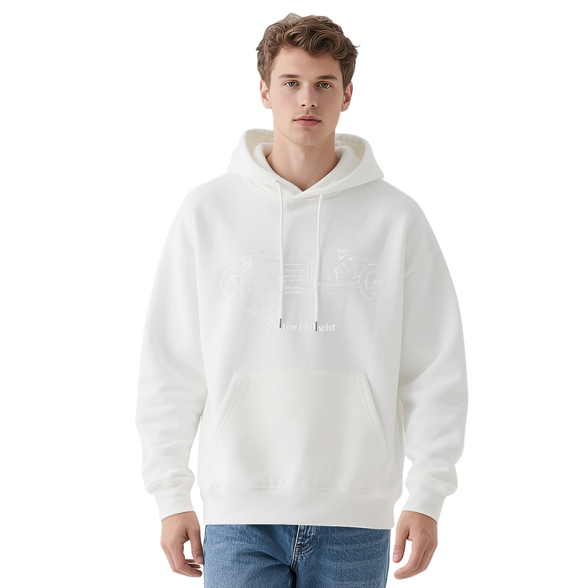 Automotive Hoodie - Eye-Catching Art Design Sweatshirt #0629 product image 10