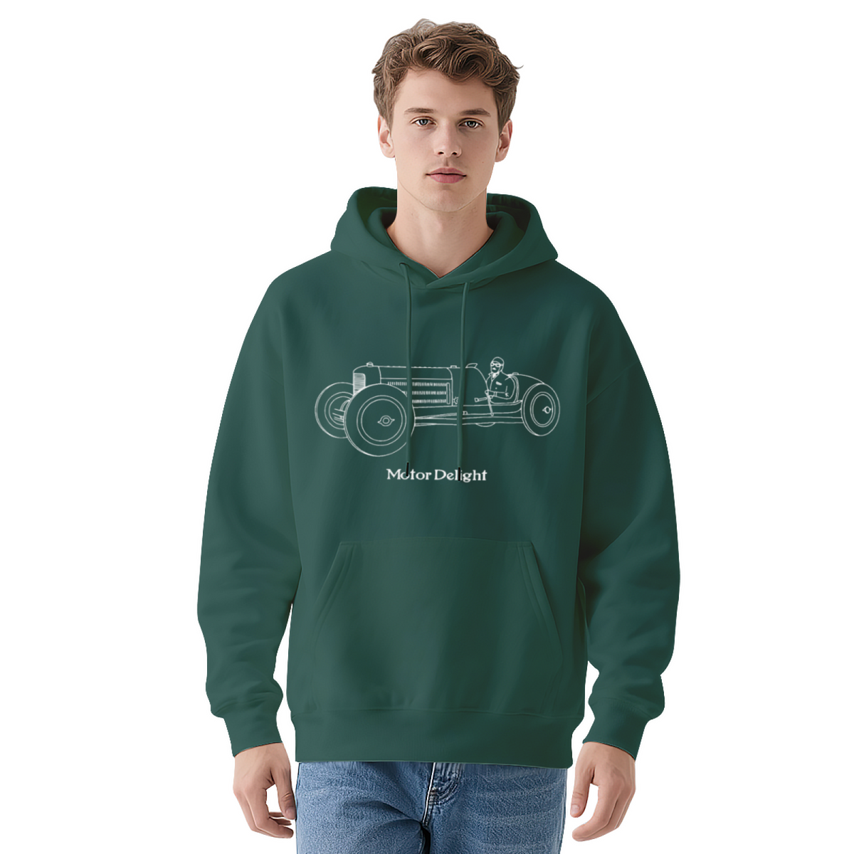 Automotive Hoodie - Eye-Catching Art Design Sweatshirt #0629 product image 13