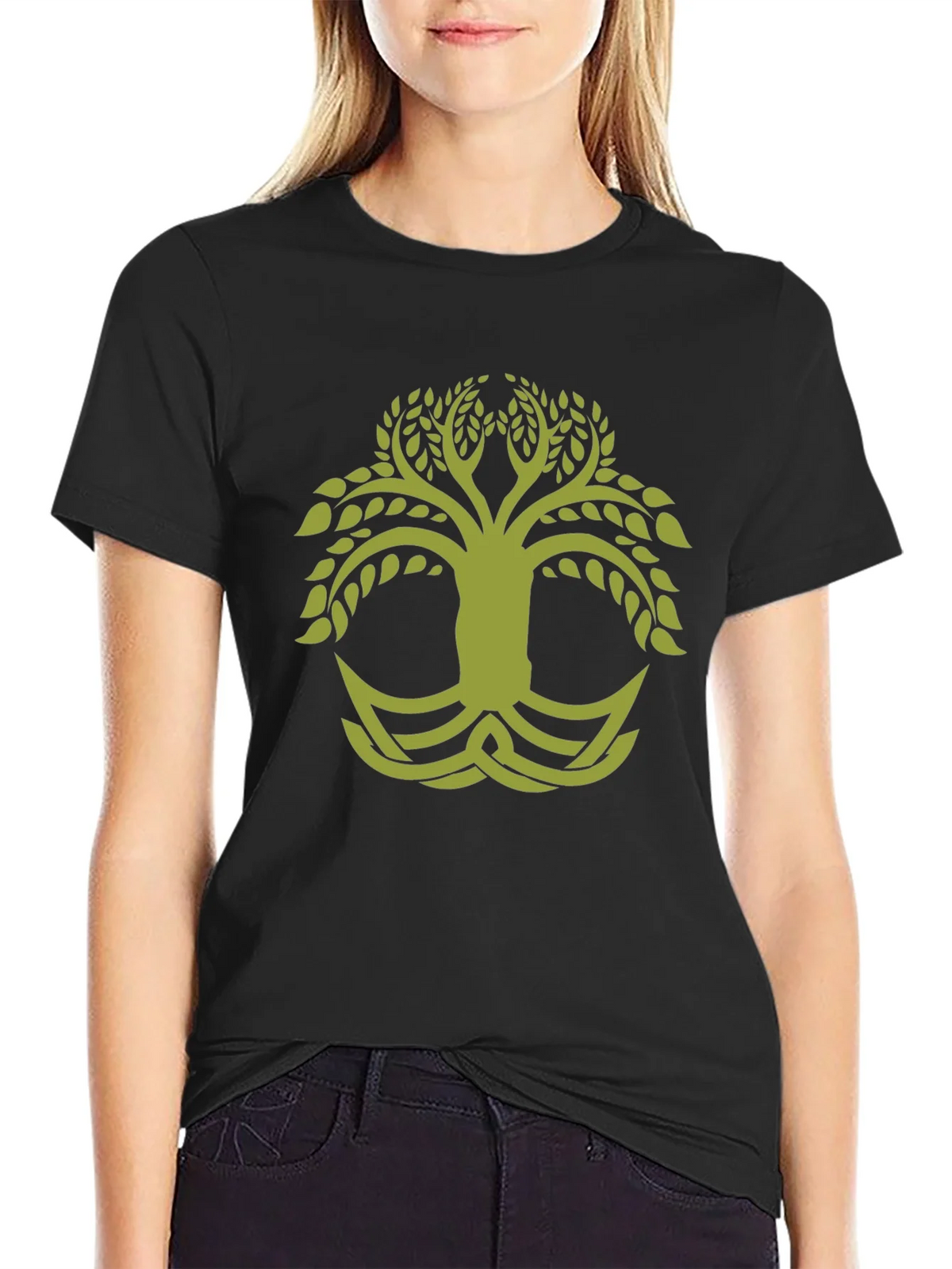 Celtic Tree of Life Black T-Shirt product image 2