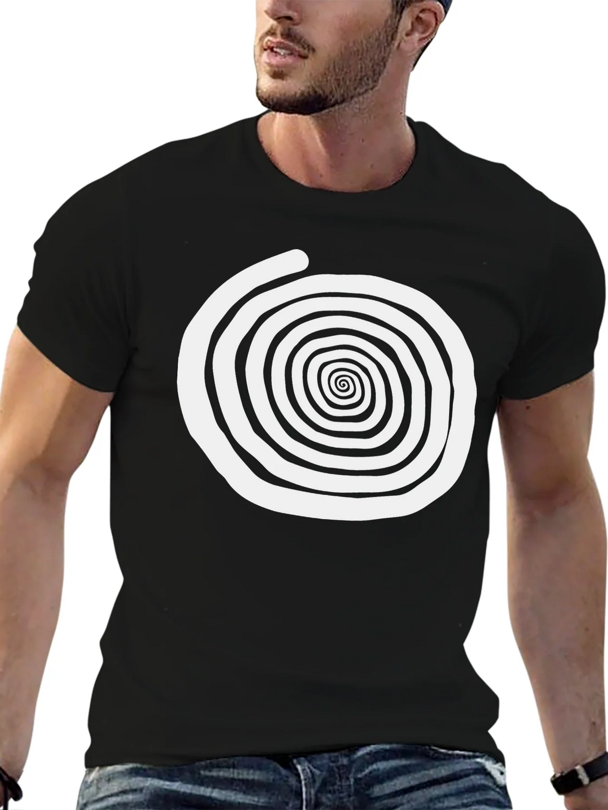 Spiral Graphic Tee - Unique Design Comfortable Fit product image 6