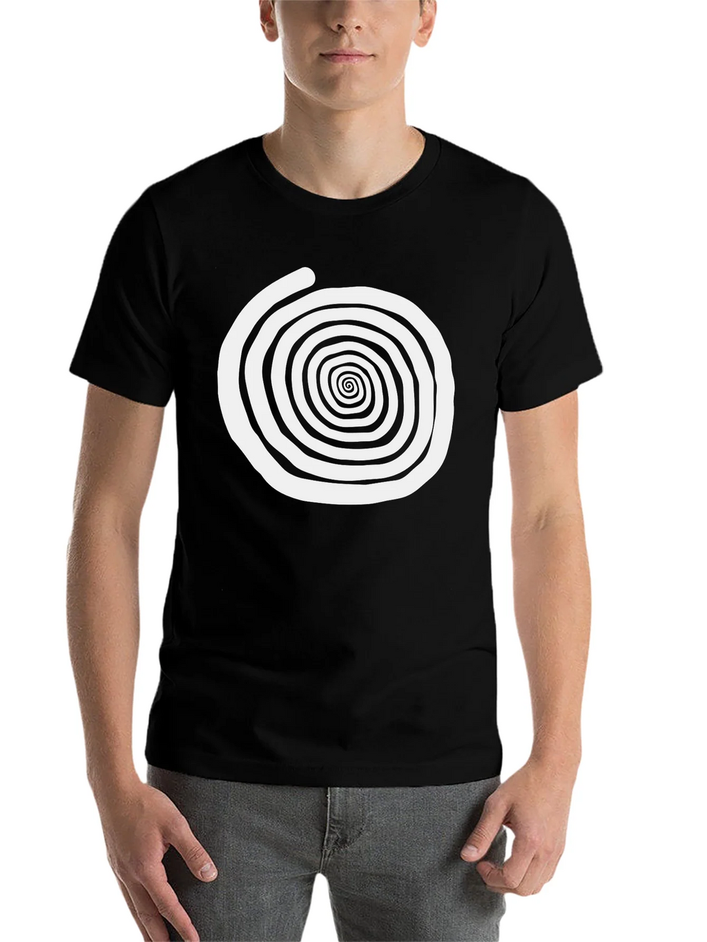 Spiral Graphic Tee - Unique Design Comfortable Fit product image 4