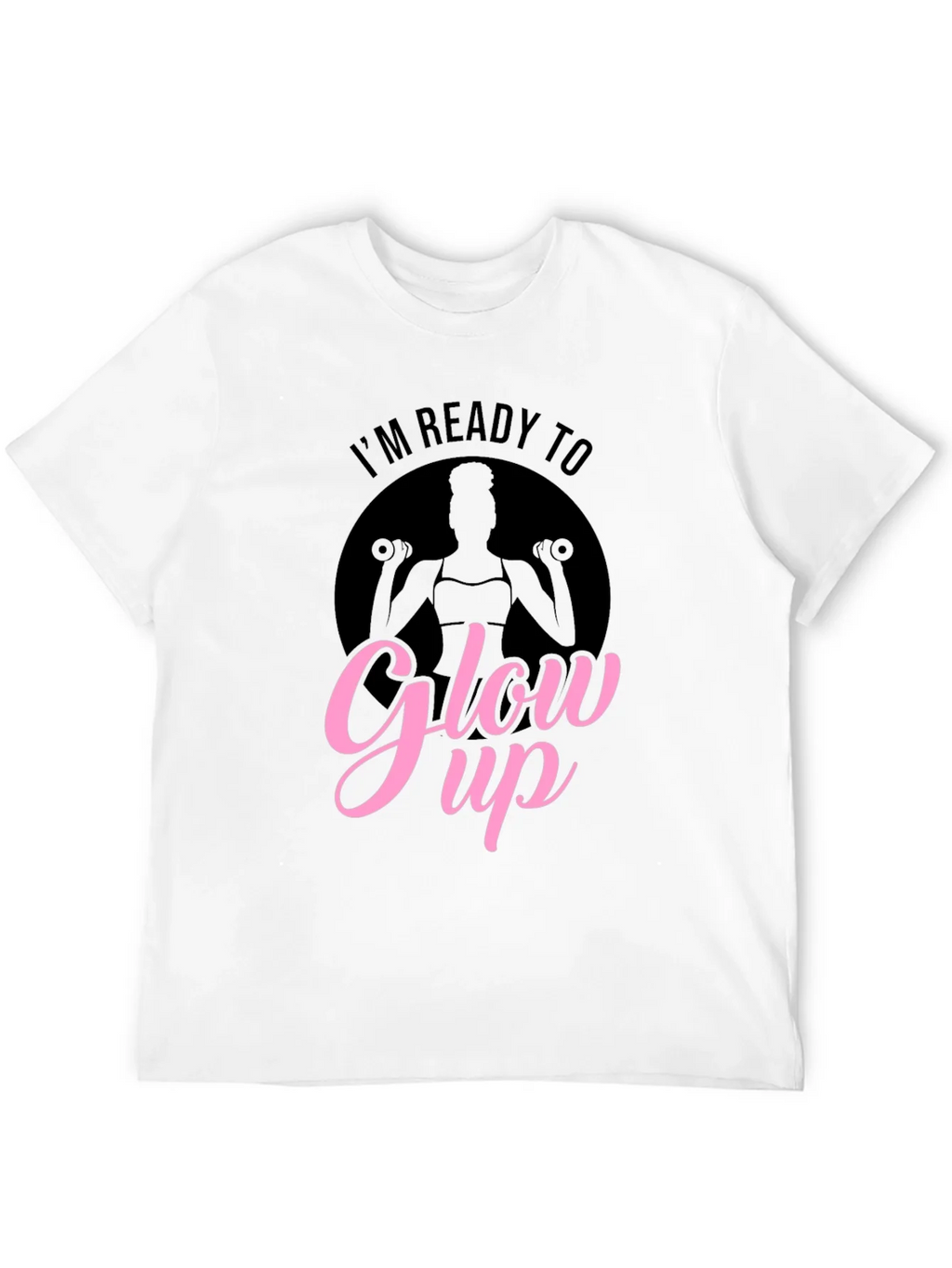 Glow Up Black Graphic T-Shirt product image 11