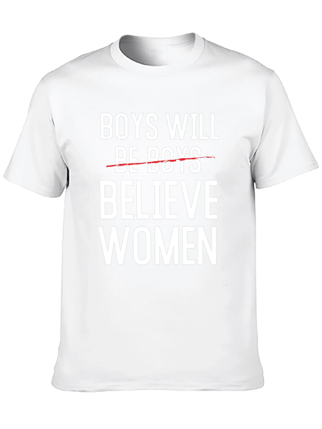 Believe Women T-Shirt Black Cotton Graphic Tee product image 7