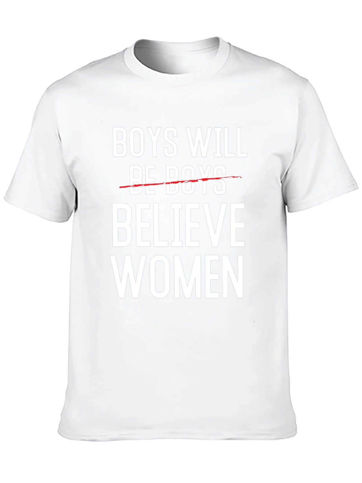 Believe Women T-Shirt Black Cotton Graphic Tee product image 7