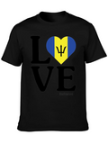 Barbados Love Heart T-Shirt product image 1